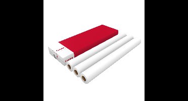 Inkjetpapier canon 914mmx50m 90gr standaard 3 rol
