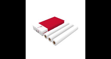 Inkjetpapier canon 610mmx50m 75gr standaard 3 rol