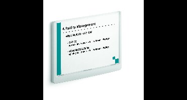 Deurbordje durable click sign a5 liggend | 5 stuks