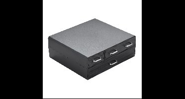 Koffiecapsulehouder brasq cd400 zwart