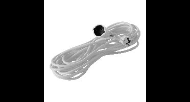 Verlengkabel brasq 20m wit