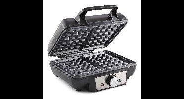 Wafelijzer tomado voor 2 wafels zwart