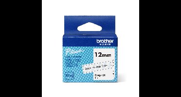 Brother BTAG-131 labelprinter-tape Zwart op zilver