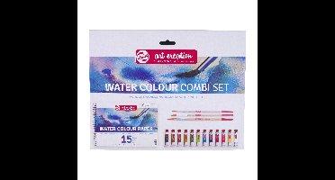 Schilderset talens art creation aquarel 16delig