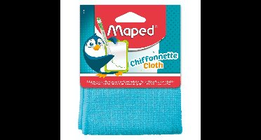 Wisdoek maped microvezel 20x20cm blauw