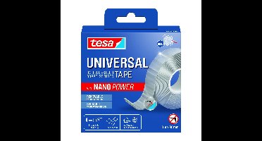 Plakband tesa nano power dubbelzijdig 30mmx3m