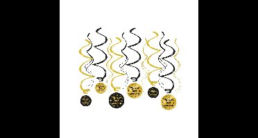 Classy party swirls pensioen | 6 stuks