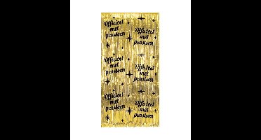 Classy party curtain pensioen