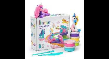Klei Hey Clay eenhoorn set à 15 delen