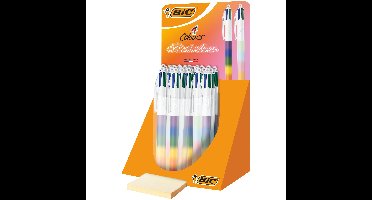 4-kleuren balpen bic regenboog m assorti