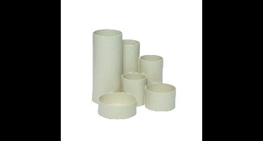 Pennenkoker maul tubo 6-vaks 150x125mm wit | 12 stuks