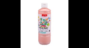 Plakkaatverf bruynzeel fles 500ml beige roze | 10 stuks