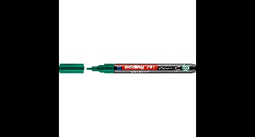 Paintmarker edding 791 alcoholbasis 1-2mm groen