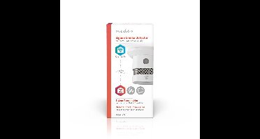 Rookmelder nedis zigbee 3.0 wifi 10 jaar wit