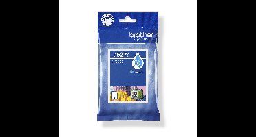 Inktcartridge brother lc-527c blauw | 5 stuks