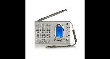 Wereldradio nedis met wekker rdwr1000gy