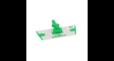 Vlakmopplaat greenspeed qline velcro 23cm groen