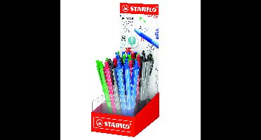 Balpen stabilo pointball colorful assorti