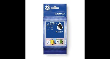 Inktcartridge brother lc-528bk zwart | 5 stuks
