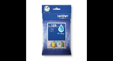 Inktcartridge brother lc-528c blauw | 5 stuks