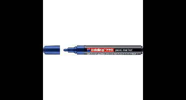 Paintmarker edding 790 alcoholbasis 2-3mm blauw