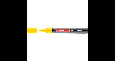 Paintmarker edding 790 alcoholbasis 2-3mm geel | 10 stuks