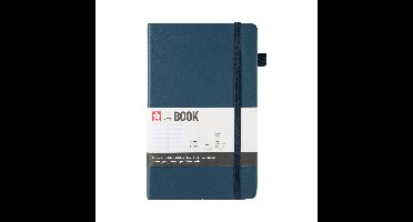 Notitieboek sakura large lijn donker indigo