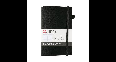 Notitieboek sakura large lijn zwart | 3 stuks