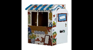 Kartonnen marktkraam xl bankers box play