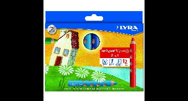 Kleurpotlood lyra groove triple one 12 kleuren