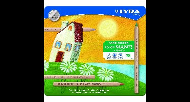 Kleurpotlood lyra color giants nature 18 kleuren