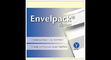 Envelop papyrus envelpack vierkant 140x140mm ivoor | 10 stuks