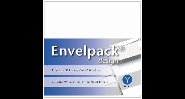 Enkele kaart papyrus envelpack a6 105x148mm wit