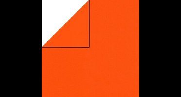 Cadeaupapier - Geschenkpapier - Orange 70 cm