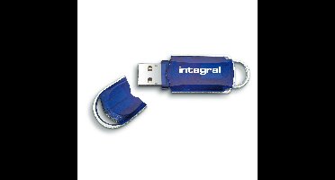 Integral INFD128GBCOUR USB flash drive 128 GB USB Type-A 2.0 Blauw, Zilver