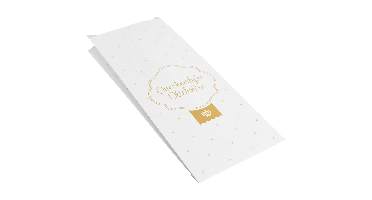 Zak | Oliebollenzak | Ersatzpapier | 3 pond | 16/ 5 |25x40cm | Overheerlijk | goud/wit | 10 kg