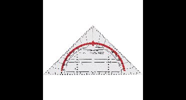 M+R geodriehoek, ft 16 cm
