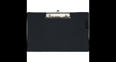 MAUL klemplaat A4 liggend zwart