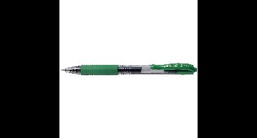 Pilot roller intrekbare Gelpen G-2 groen