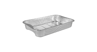Bak | Aluminium | 1896ml | Ready2Cook | 293x193x45mm | zilver | 400 stuks