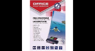 OFFICE products lamineerhoes A4, 200 micron (2 x 100 micron), pak van 100 stuks