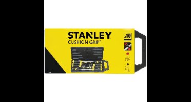 Stanley schroevendraaier Cushion Grip, set van 10 stuks
