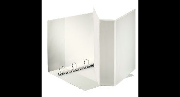 Ringband ess panorama a4 4-rings d-mech 52mm wit | 10 stuks