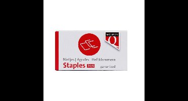 Nieten quantore 24/6 verzinkt | 250 stuks