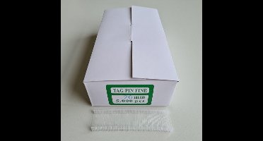 Textielpins 20mm fijn HQ 5.000 stuks
