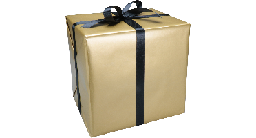 Cadeaupapier | 30cm | 200m | 80gr/m² | goud