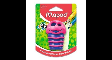 Puntenslijper maped croc croc bug 2gaats assorti | 5 stuks