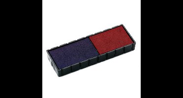 Stempelkussen colop e122 blauw en rood | 5 stuks