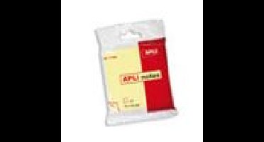 Memo blaadjes 75x75 mm geel 1x100