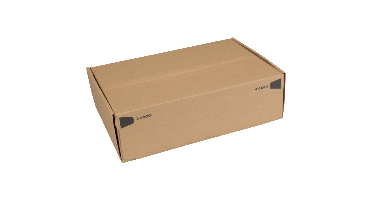 SendProof® Postpakketdoos | golfkarton | 305x210x91mm | bruin | 20 stuks